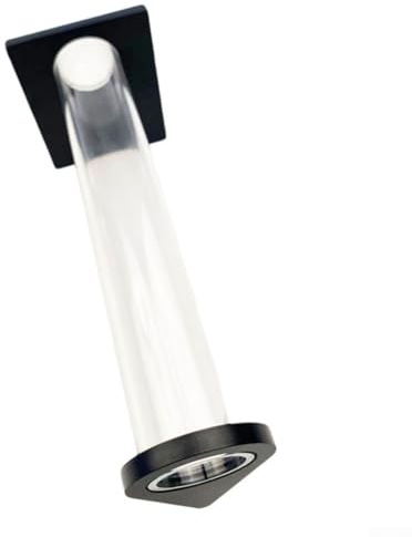 Besttoolifes Billardtrainer, anpassbarer Winkel, Snooker-Queue, Übungswerkzeug mit stabiler Zielunterstützung, Aluminium- und Acryl-Konstruktion, mobiles Training für Hilfe (schwarz)