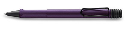 Lamy 1230445 Safari 273 Kugelschreiber, Dark Lilac (Mine: Schwarz)