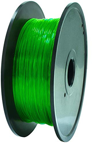 GIANTARM TPU Filament 1,75 mm für Flexible 3D-Drucker 0.5 kg,Transparent Grün