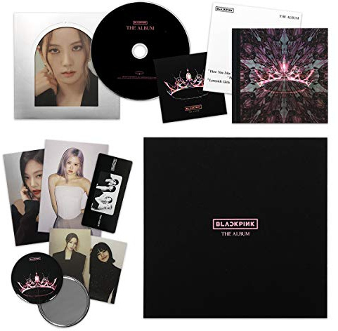 THE ALBUM [ VERSION #1 ] + 1 Hand Mirror + 4 Extra Photocards