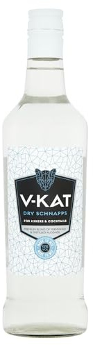 V-Kat Schnapps, Original Dry Schnapps, Made for Mixing & Cocktail Making, Artisan Liquor 15% Alcohol Drink, Classic V Drink Cocktail Ingredient & Spritzer Maker for Home Bar, 70cl