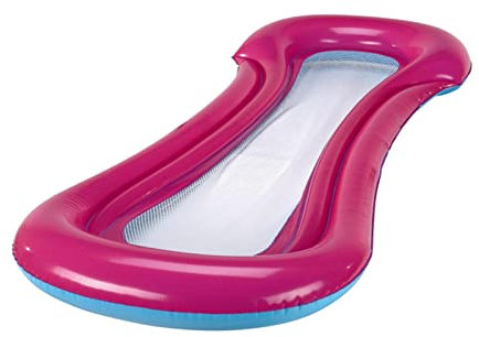 misppro Inflatable Air Mattress Swimming Pool Water Hammock Mesh Float Bed Floating Water Raft Bed Beach Sofa for Adults and Kids