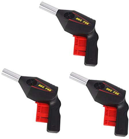 ANDRESLAD 3stücke Portable Handheld Bbq Fan Handdruckventilator Für Schnelles Anheizen Von Grillfeuern Für Camping Und Picknick Praktische Grillzubehör Für Gasgrills