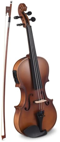 Violin, 4/4 Elfiol Kids Violin Fiddle med en Delikat Gran Topp för Nybörjare, Studenter, Skolstuderande och Musikentusiaster