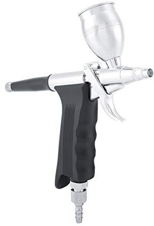 Kit de Compresor de Aerógrafo de Doble Acción, Juego de Pistola Pulverizadora para Pintura de Pasteles Artesanales, Herramientas Ideales para Artistas Principiantes y Avanzados