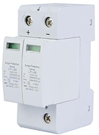 Whole Home Protective Device, Voltage Stabilizer Lightning Arrester and Low Voltage Cutoff Regulator with DIN Rail Mount for Homeline Panel (2P40KA)