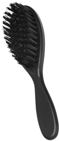 CLISPEED Haarpflegebürste für Herren Bartbürste mit Ergonomischem Griff Feine Zinken für Bart und Schnurrbart Kompakt und Leicht für Unterwegs zum Entfernen Loser Haare
