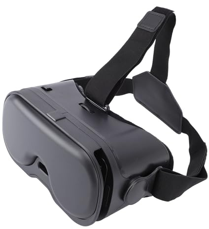 Depisuta VR-Headset für i os-Telefone mit Controller, 120° Sichtfeld Verstellbar, Anti-Blaulicht-Virtual-Reality-Headsets, VR-Brille, 3D-VR-Brille mit Bluetooth-Controller (White)