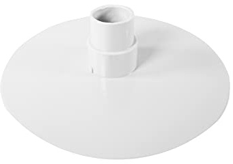 well2wellness® Pool Skimmerplatte Skimmer Saugplatte mit geradem Anschlussstück 32-38mm (2042BU)