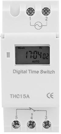 KG316T Minuteur Numérique 220-240V AC / 50-60Hz Commutateur Horaire Electrique Commutateur de Minuterie Commutateur de Contrôle du Temps Écran LCD