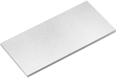 QUARKZMAN Chapa de Aluminio 6061 305x150mm Placa Rectangular 5mm Grosor | Material Metálico Plano para Soldadura E Industria Artesanal