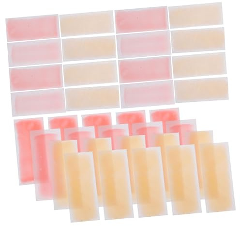 COLLBATH Parches de Gel Refrescante Fiebre, 40 Unidades, Láminas de Enfriamiento Portátiles, Suaves Piel, para Verano y Uso Exterior Color Aleatorio