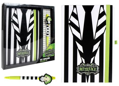 Borst - Pappersvaror Set Beetlejuice kulspetspenna 22,0 X 22,0 X 2,5 cm (2700001201)
