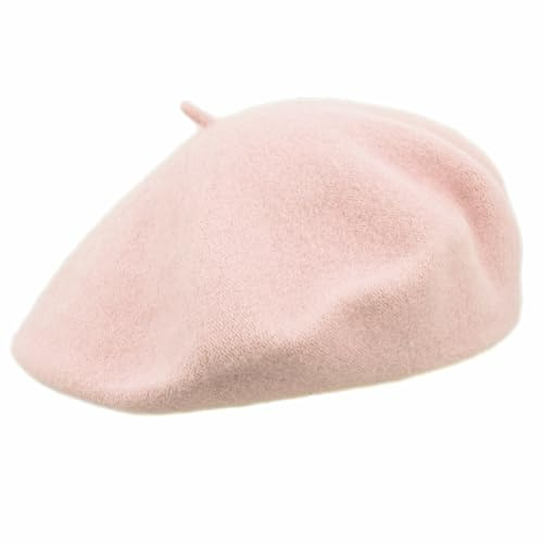 MELEGARI Baskenmütze für Damen | 100% Wolle | Margie Beret | Made in EU