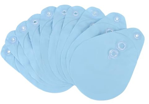 HWGING 10 Stück Poolabdeckungsgewichte, PVC-Winter-Poolplane, Hängender Wassersack für Oberirdische Schwimmbadabdeckung (Stil 1)