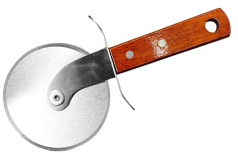 Zerodeko Cortador De Pizza Profesional Tijeras Pizza Inoxidable Cortapizzas Original Mango Cómodo