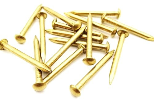 10/20/50/100 pezzi Dia 1,2 mm 1,5 mm 2 mm 3 mm Ottone rame puro Piccolo mini chiodo a testa tonda for cerniera for mobili Tamburo Scatola for gioielli(10pcs 2.8x40mm)