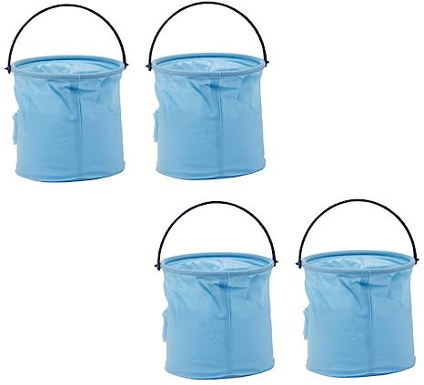 Operitacx 4pcs Foldable Pen Washer Paint Brush Washer Artist Brush Basin Collapsible Bucket for Washing and Painting Activities