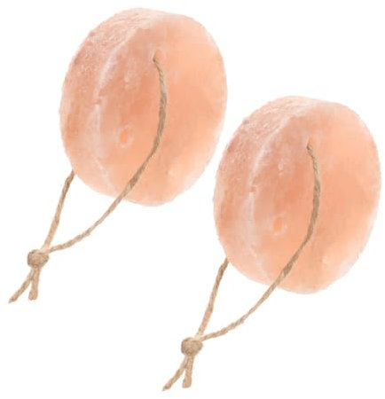 Toyvian 2stücke Salzblöcke Für Haustiere Salzlecksteine Für Kaninchen Salzziegel Aus Natürlichem Material Mit Seil Zum Aufhängen Geeignet Für Kleine Tiere Wie Hasen Und Ratten