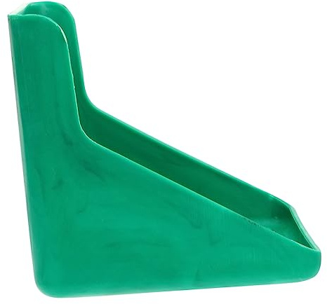 ifundom Salzlecksteinhalter aus Kunststoff in Grün Kompaktes und Robustes Design für Rinder und Schafe als Futterzubehör im Stall der Weide
