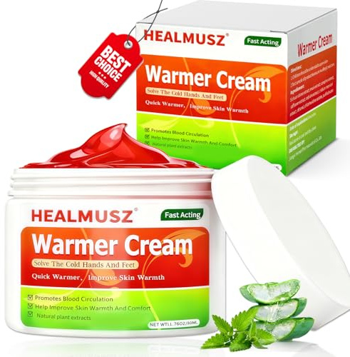 50 ml Pomata Riscaldante, Sollievo per Muscoli e Articolazioni, Extra Forte, crema riscaldante per articolazioni scaldare, muscoli collo, schiena, piedi