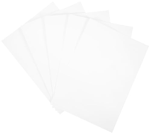 PACKOVE 5 Feuilles D'huile Lubrifiante pour Destructeur de Documents, Sachets Antirouille pour Broyeur Papier, Feuilles D'huile pour Prolonger Durée de Vie Engrenages, Usage Bureau