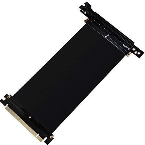 EZDIY-FAB New PCI Express 16x Flexibles Kabel Karten Verlängerung Port Adapter High Speed Riser Card Passen mit FD R6 PC-Gehäuse -20cm