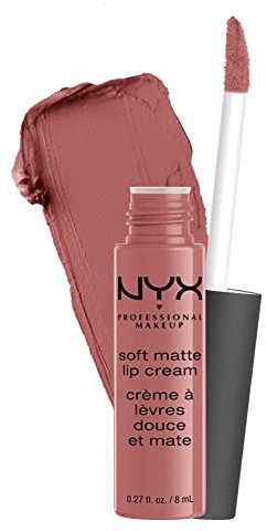 NYX Professional Makeup Soft Matte Lip Cream, Finish matte e cremoso, Colore extra-pigmentato, Long Lasting, Tonalità: Toulouse