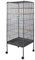 Wiltec XL Vogelvoliere Vogelkäfig 146x54x54cm Voliere Käfig für Kleinvögel und Wellensittiche