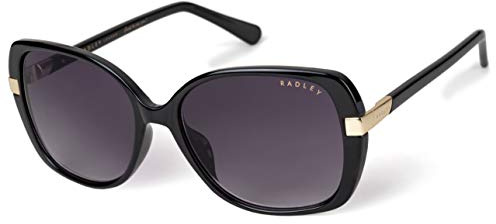 Radley London MORWENNA Women's Sunglasses, Gloss Black, 57 mm