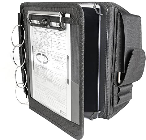 Pilot Genouillère avec Porte-Bloc en Aluminium Compatible avec iPad Pro 9,7, 10,5, 11, iPad et iPad Air 1/2/3/4/5/6, et Toute Autre Tablette 9-11