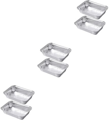 MAGICLULU 30pièces Pans Jetables Aluminium Pour Cuisine Pour Rôtir Griller Et Servir Buffet