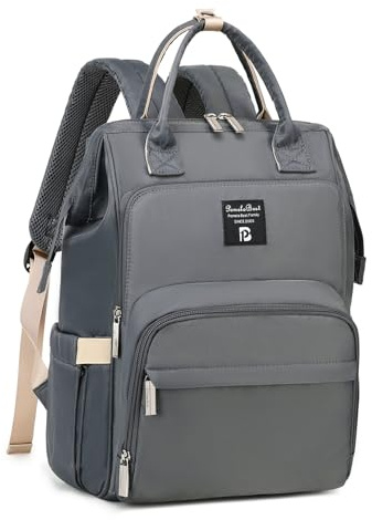 Pomelo Best Baby Changing Backpack Waterproof Changing Bag Back Pack with Changing Mat, Large Capacity Nappy Changing Back for Mom and Dad On the Go