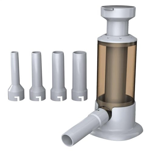 Sausage Maker - Hand-Crank Meat Filler | Food-Grade Sausage Stuffer, Easy-Use Vertical Kitchen Machine with Multiple Nozzles, Durable Manual Tool for Crafting Fresh Homemade Links