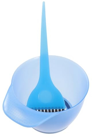 LALADEFIEE Set per Tintura Chioma Ciotola e Spazzola, Plastica Resistente, Kit Professionale e Fai-da-te per Colorazione e Styling, Accessori Essenziali per Parrucchieri e Uso Domestico