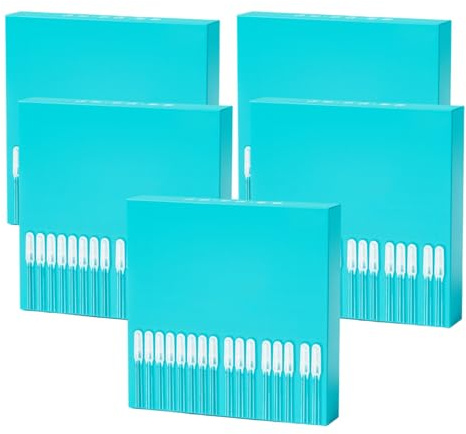 120 piezas Velas de oreja Extracción de cera, hisopos de extracción de cera reutilizables suaves y confortes, pegajosos y lavables para niños adultos..