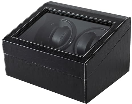 ByteRunning Scatola Carica Orologio,Caricatore per Orologi Automatici,Caricatore Orologio Automatico,Caricaorologi Automatici,Scatola Carica Orologi Automatici e Meccanici,Silenzioso,4+6.