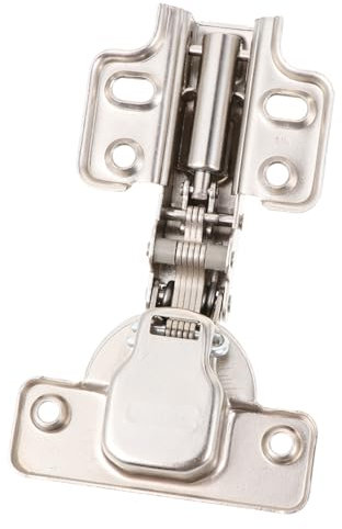 FOYTOKI Hydraulisches Möbelscharnier Dämpfer Schranktür Schließen Selbstschließend Möbelzubehör Sanftes Schließen Küchen Badezimmerschrank