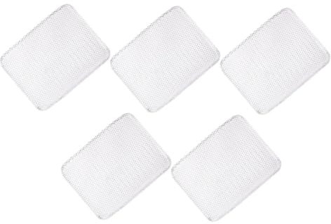 Hemobllo 5 Pezzi Tappetini Barbecue Antiaderenti Alimentare Confezione per Grigliate Rete per Bbq Usa e Getta per Carne Verdure