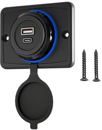 Caricabatteria USB da auto - adattatore di ricarica rapida per porta compatta 12 V 24 V presa di corrente elegante leggera costruzione efficiente stazione di ricarica rapida portatile | accessorio