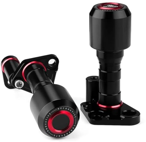 Motorcycle Engine Protection Cover Frame Sliders Crash Pad Falling Protector Guard For Honda CB750 Hornet 2023 Parts(Type1 Red)