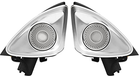 Yctze Tweeter 4D Giratorio de 7 Colores con Reemplazo de Iluminación Ambiental LED para S -Class W222 W222 Pre -Facelift 2014-2017, Plug and Play, el Motor Silencioso