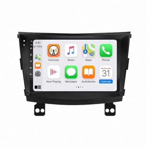 Car Radio para Ssang Yong Tivoli 2015-2022 9 Pulgadas Android 15 Autoradio FM Bluetooth USB WiFi para, 4 Core 4G+64G