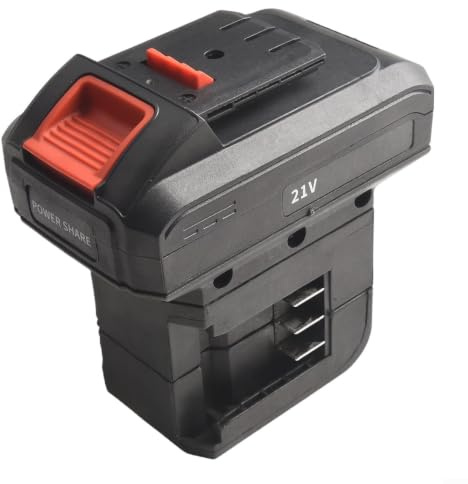 Adaptateur de batterie Convertisseur pour Dayi vers Makita/Mta, 1 vers 2 batteries Extender pour outils électriques, outils de levage et lampes de travail, noir (pour dayi to for dayi)