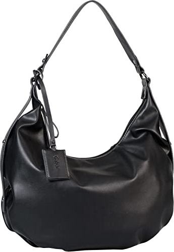 Gabor, Floria_b, Damen, Schultertasche, one size, Schwarz, 34,5x12,5x31,5 cm