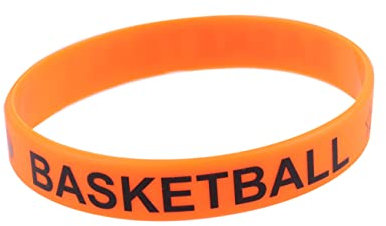 GALPADA 25stücke Basketball Silikonarmband Mit Druck Muster Armbänder Für Party Accessoires Unisex Für Erwachsene Und Einfach Zu Tragen