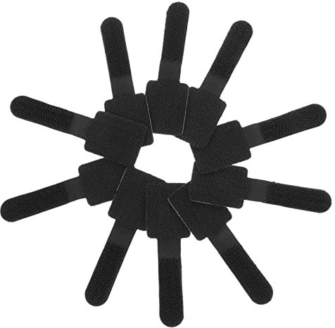 40st Datenkabel-organizer Kabelklemmen Kabelmanagement Wiederverwendbare Kabelorganisatoren Selbstklebende Kabelbinder Kabelbefestigungsband Kfz-draht Veranstalter Kabeldraht Nylon