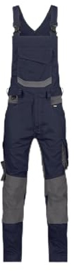 DASSY® Tronix Stretch-Arbeitslatzhose mit Kniepolstertaschen - Größe 54 - NACHTBLAU/ANTHRAZITGRAU