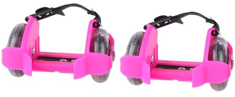 INOOMP Schlüpfer Für Junge Mädchen Verstellbare Skateschuhe Mit Led-licht Outdoor-Skate Für Spielzeug Gute Qualität Und