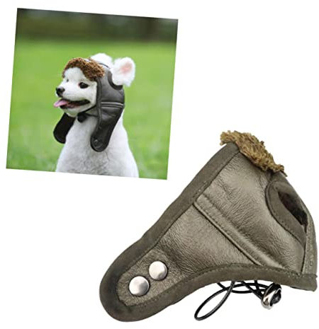 YARNOW Haustierkostüm Für Hunde Und Katzen Kreatives Tierkostüm Brauner Hut-Design XXL Perfektes Für Haustiere